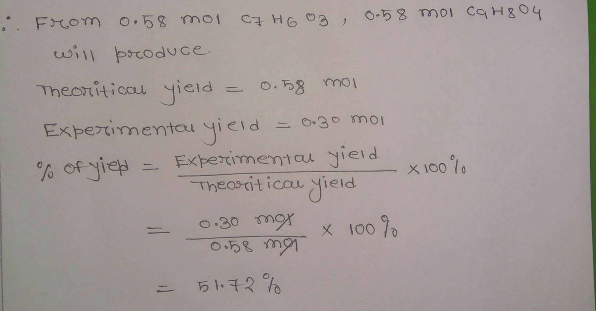 Answered If 53.3 g of aspirin C H O are bartleby